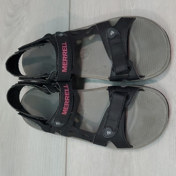 Merrell Woman Cedrus Comfort Outdoor Hook&loop Sandals Flats shoes sz 6 - Picture 4 of 11